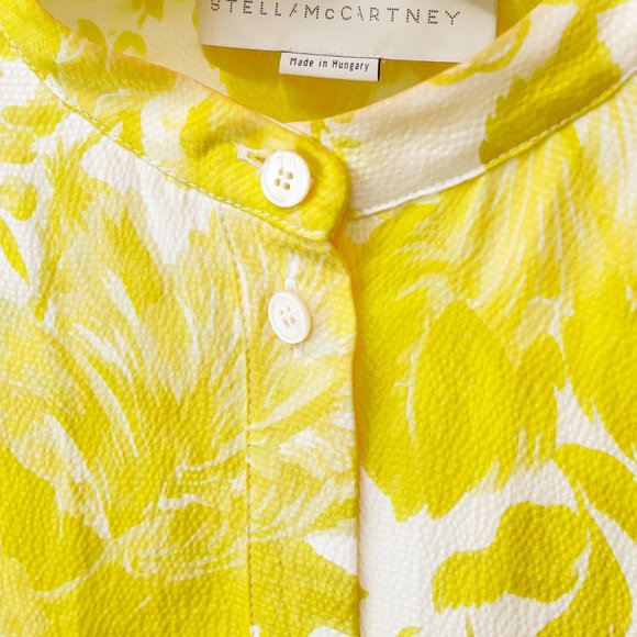 *SOLD* Stella McCartney Floral Print Shirtdress - Picture 4 of 12